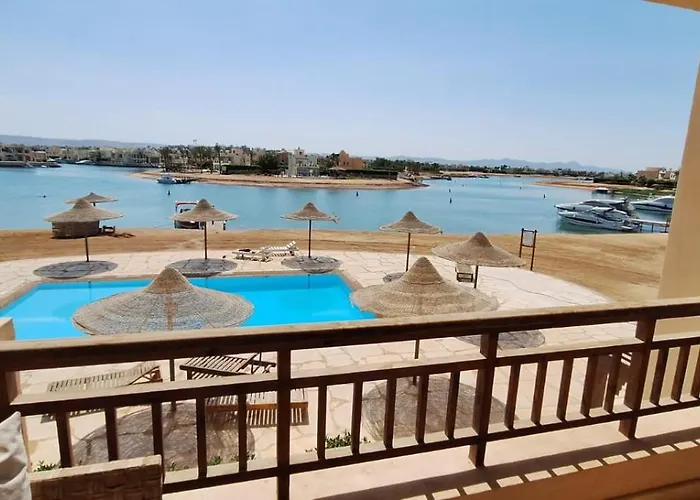 El Gouna Fanadir, 2br Lagoon Overlooking Pool * Hurghada