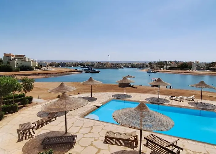El Gouna Fanadir, 2br Lagoon Overlooking Pool * Hurghada